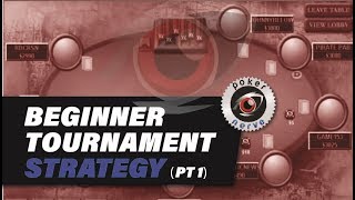 Online Poker Tournament Strategy for Beginners MTT Part 1