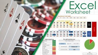 Poker Odds Hand Strength Calculator Excel Sheet | Spreadsheet Download