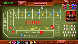 Win $1000+ in 15 minutes!! Craps Strategy 2019