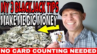 VIP High Roller Professional Gambler Gives 3 Blackjack Tips To Win At The Casino (No Card Counting).