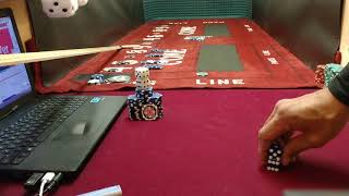 Craps Shooters Stacked Grip VARIATION | Fast Roll |
