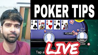 TEEN PATTI GOLD | POKER TIPS AND TRICKS LIVE!