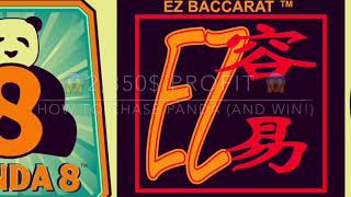 EZ BACCARAT: Winning Panda – Real Shoe Example