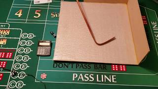 How to build a craps practice throw box / and tips on building a craps table