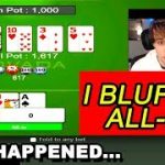 Lets Play Online Texas Holdem Poker REAL MONEY! Heads Up Game 3