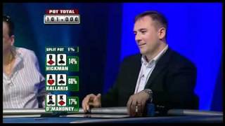 Incredible poker hand!! AA vs KK vs QQ texas hold’em