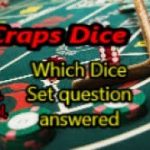 Craps Dice game control sets