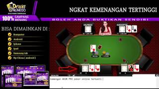 Trik dan Tips Main Poker Online Paling Ampuh Se Indonesia!!!