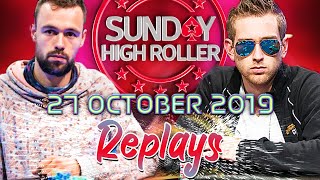 Sunday High Roller SCHEMION | DRINAN | KORSAR Final Table Replays 2019