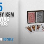 Top 10 Kem Playing Cards Toys [2018]: KEM Arrow Red and Blue, Poker Size-Standard Index Playing
