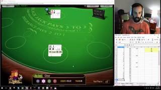 Online Blackjack – Using the Martingale System (Real Money)