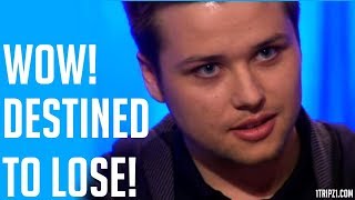 The UNLUCKIEST poker game EVER! Busted in 4 sick hands!