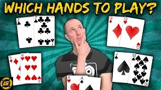 How To Play Poker Basics 💡 What Hands to Play? | Odds of Making Poker Hands | All In Poker Odds 💡