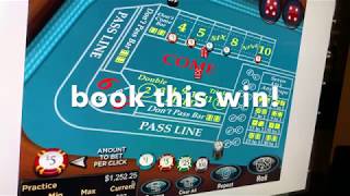 STACK EM HIGH – CRAPS STRATEGY – $252.00 PROFIT – PT  1