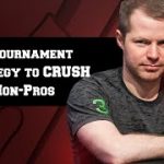 #1 Tournament Poker Strategy to Crush Non-Pros – A Little Coffee with Jonathan Little, 10/25/2019