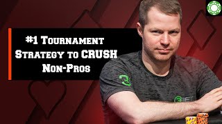 #1 Tournament Poker Strategy to Crush Non-Pros – A Little Coffee with Jonathan Little, 10/25/2019