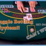 Blackjack – Martingale Betting Strategy. Is it profitable!? I won $400 in one shoe.