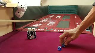 Craps Strategy – 5/1 5/3 ( 2v ) Middle Finger Single Finger Grip n Throw