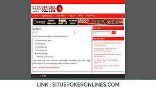 Daftar Situs Judi Poker QQ Online Terpercaya Di Indonesia – Situspokeronlines.com