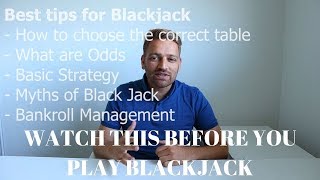 Best tips for winning at Blackjack | Basic strategy for Blackjack | Vegetarian Backpacker