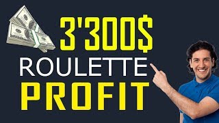 The Best Roulette Strategy Ever Explained! $3’300.– profit in 6 minutes