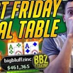 Winning $17,000 In 2.5 HOURS?! ($1050 Fast Friday Poker Highlights)