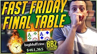 Winning $17,000 In 2.5 HOURS?! ($1050 Fast Friday Poker Highlights)