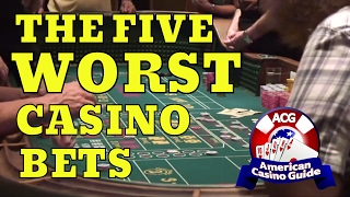 The Five Worst Casino Bets with Syndicated Gaming Writer John Grochowski