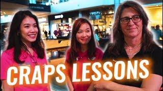 LIVE CRAPS LESSON AT FASHION SHOW MALL – Las Vegas Strip 2019