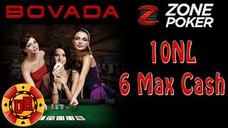 10NL Bovada Poker – Zone Poker EP 4 – Texas Holdem Poker Strategy – Cash Game