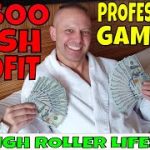 Professional Gambler Shows His VIP High Roller Lifestyle At MGM Grand Casino In Detroit, Michigan.