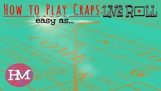 How 2 Play Craps | LIVE “Vegas Style” CRAPS | 1-2-3 Regression System