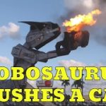 Robosaurus at Seminole Casino in Hollywood, Florida