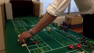 craps Light to dark – 11 minutes 90% profit $900 extreme strategy