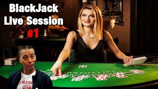 Live Blackjack Session #1