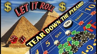 Craps Strategy – Tear Down the Pyramid- Great strategy to try to win at craps!