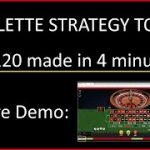 Roulette Strategy to Win – £120 in 4 minutes