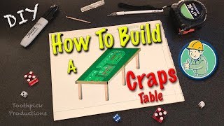 DIY – How To Build a Craps Practice Table