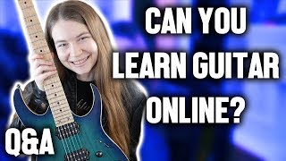 Can You Learn Guitar Online? & Other Questions (Question Roulette #2)