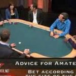 FULL TILT POKER LEARN FROM THE PROS:The art of the bet