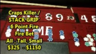 Craps Killer | How to STACK | 6 Points Fire  Bet| Tall | small | All | They HATE THIS