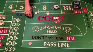 Answering e-mails and How to be a “guarantee” winner at craps, with a 90 percent win percentage.