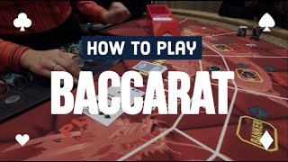 How to play Baccarat: A JACK Cleveland Casino 3-minute tutorial