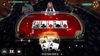 Texas Holdem Poker – Road To 1 Billion in 5 Mins , 200m Table !! zyngapoker