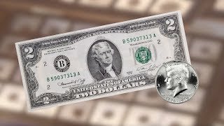 How do $2 bills compare to half dollar coins? Which are better?