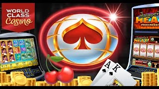 World Class Casino Real Slots, Video Poker & Texas Holdem Tournaments