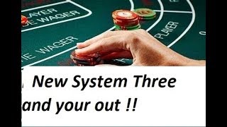 Baccarat Winning Strategies with M.M. NEW SYSTEM !! 6/9/19