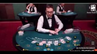 Huge tilt perfect pair blackjack big win