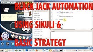 Online Blackjack Automation using Sikuli & Basic Strategy