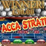 5D Acca Roulette Strategy – £80 profit in a few minutes!